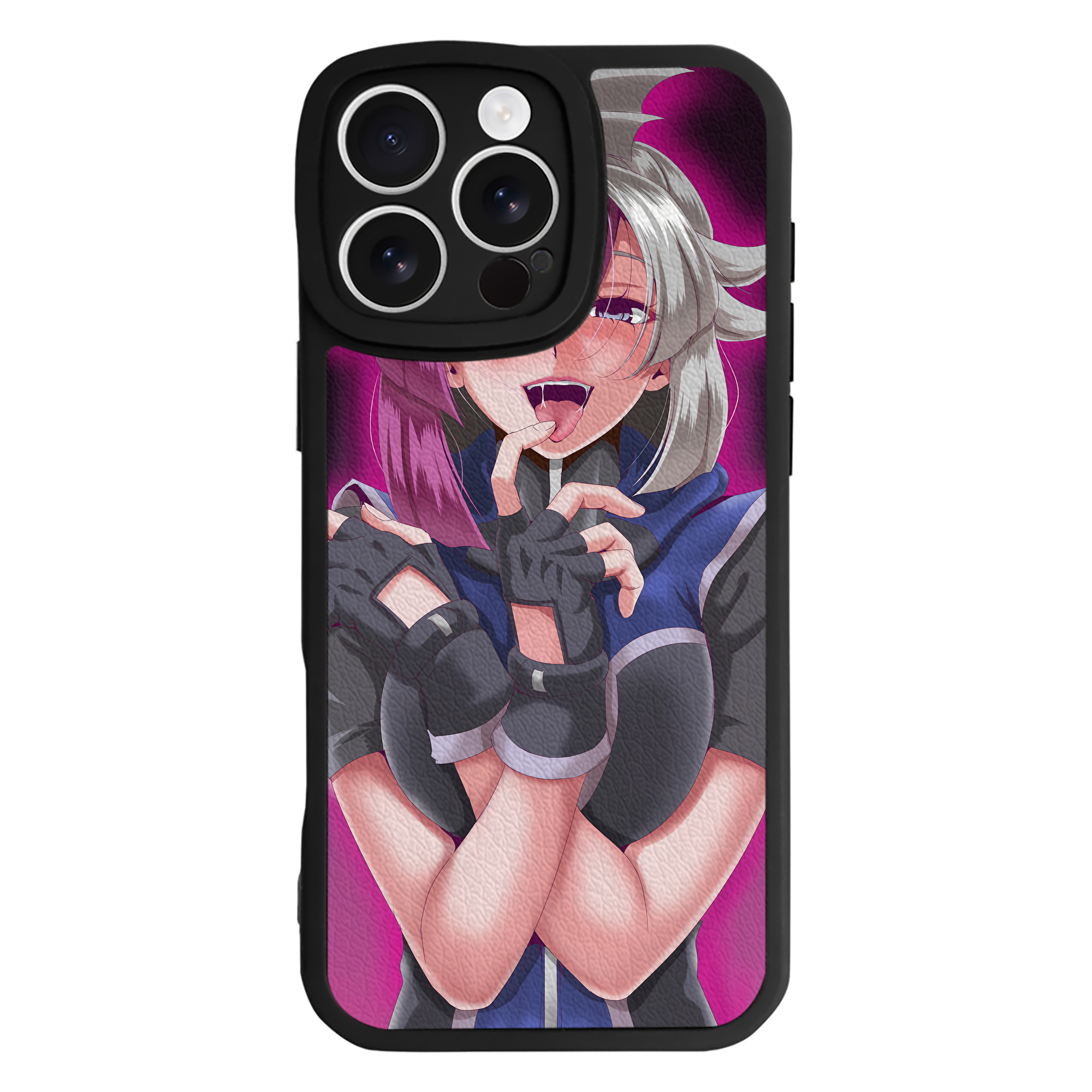 （画像用） 遊☆戯☆王 Yu-Gi-Oh! 【iPhone 16シリーズ対応】シリコンスマホケース（レザー調） 材質：シリコン